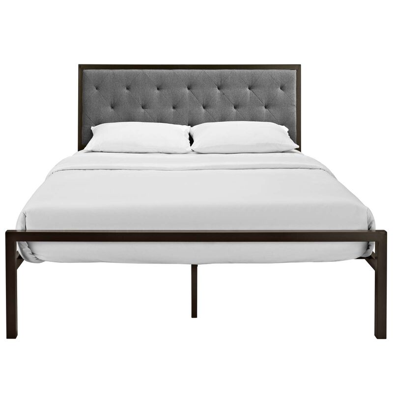 Modway - Mia Queen Fabric Bed