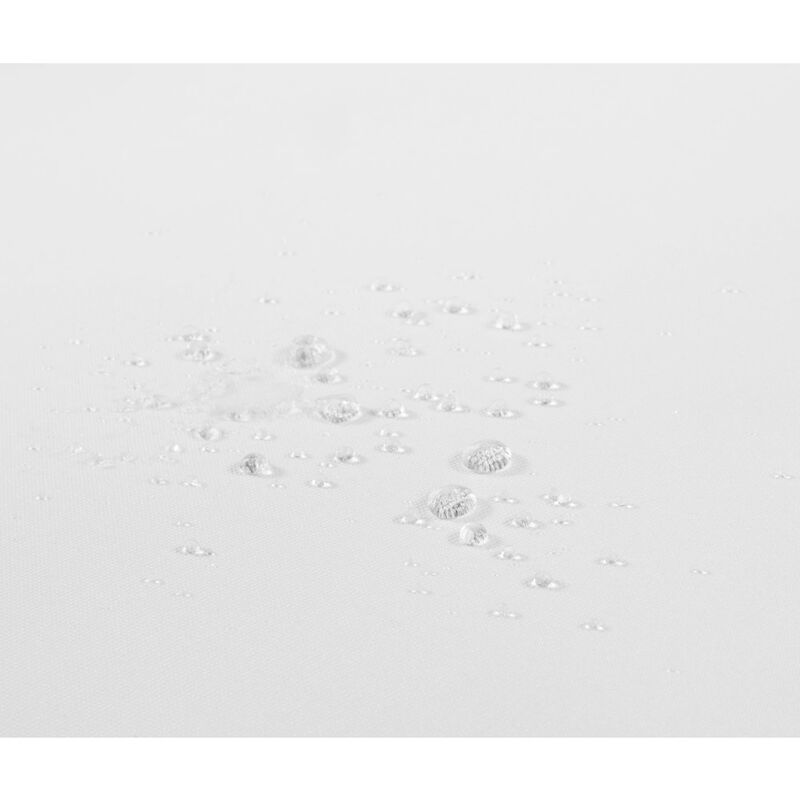 Meridian Furniture Nizuc White Water Resistant Fabric Outdoor Patio Modular Sofa