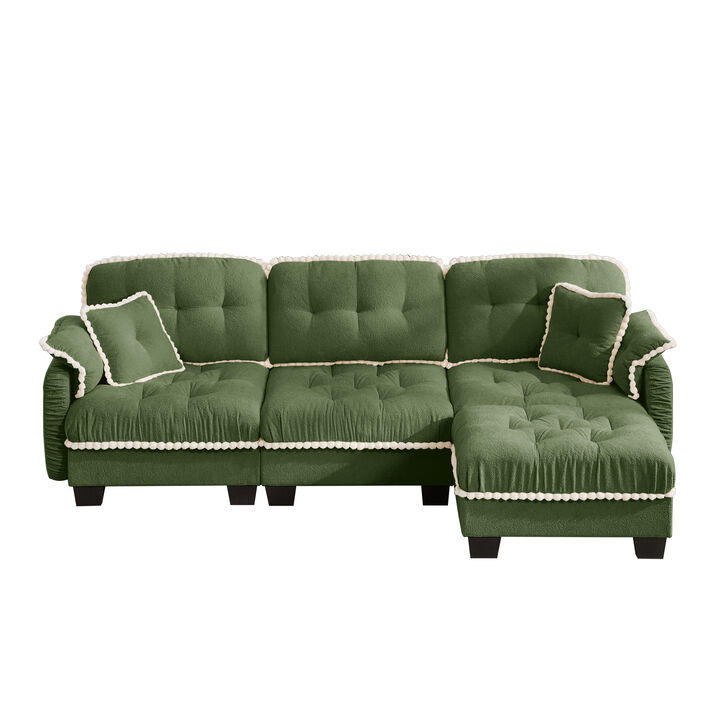 Zambal  L-Shaped Sectional Sofa