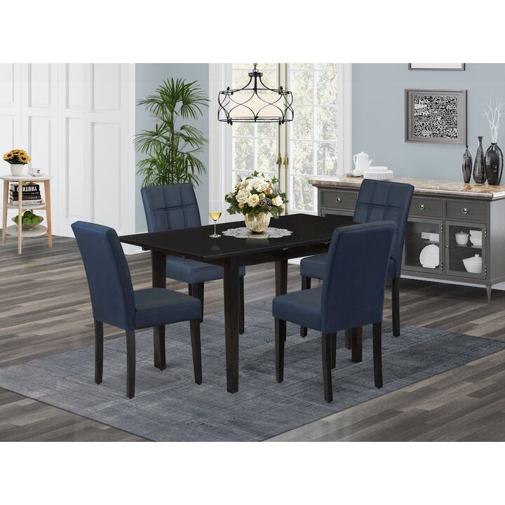 5 Piece Dinner Table Set consists A Dining Table