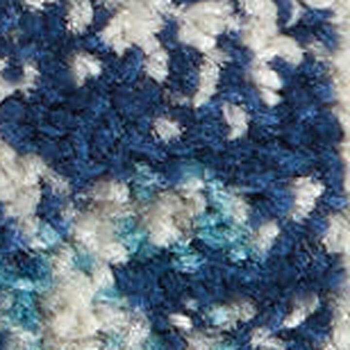 HomeRoots Floral Medallion Distressed Runner Rug