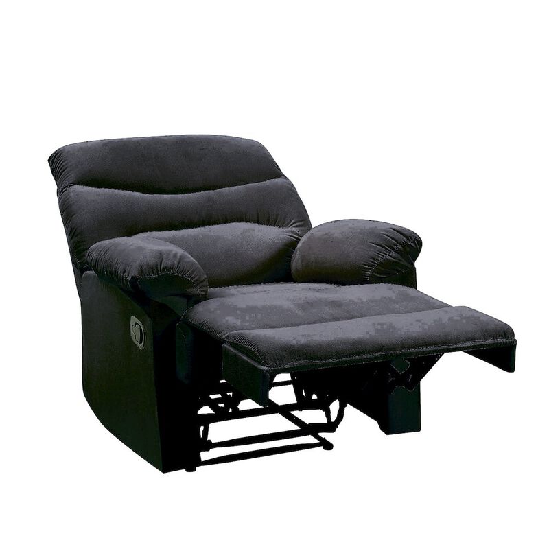 Plethoria Home Pillow Top Arms Recliner with Tufted Back
