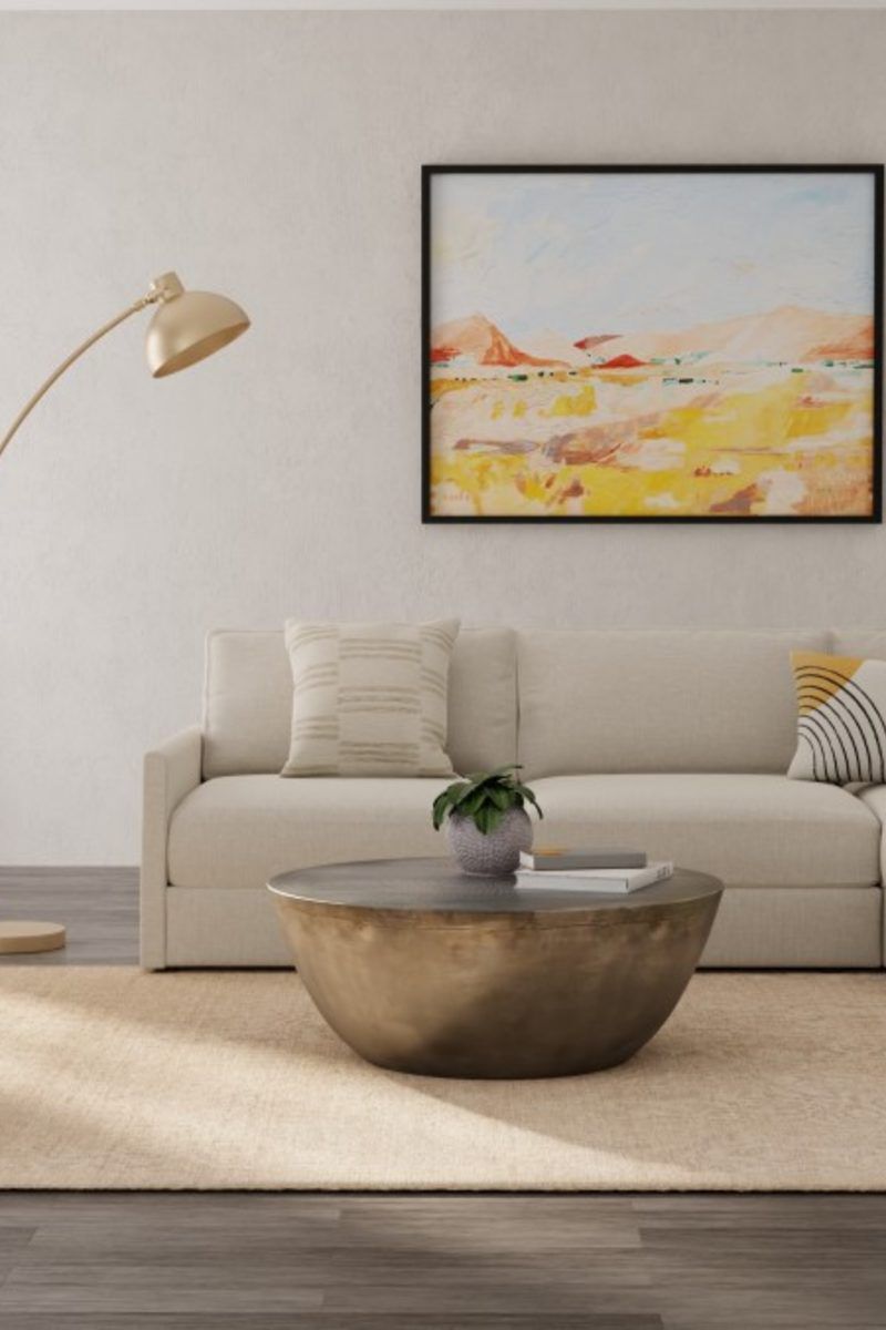 Luna 8049F Beige 9'6" x 13'6" Rug image number 1