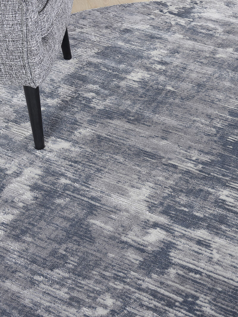 Rustic Textures RUS05 Gray 5'3" x Round Rug image number 7