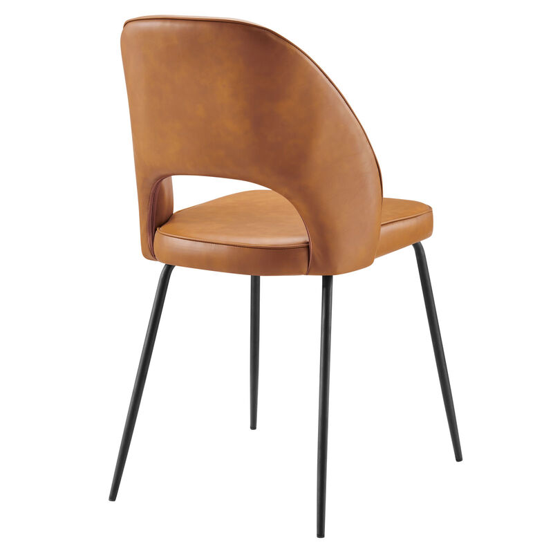 Nico Vegan Leather Dining Chair Set of 2 image number 3