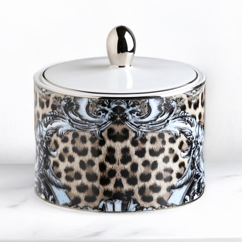 Sugar Pot PALAZZO PITTI   diam. 2.5", H 3.3" image number 1