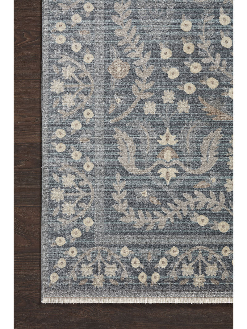 Holland HLD04 Blue 7'10" x 10'2" Rug by Rifle Paper Co.