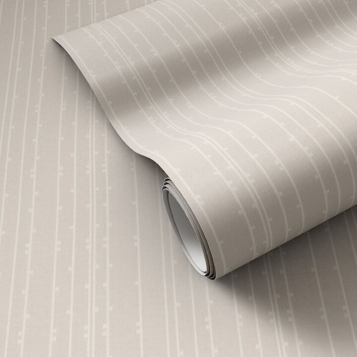 Lin Tic Wallpaper by FH Art Studio - Lin Tic Grey I