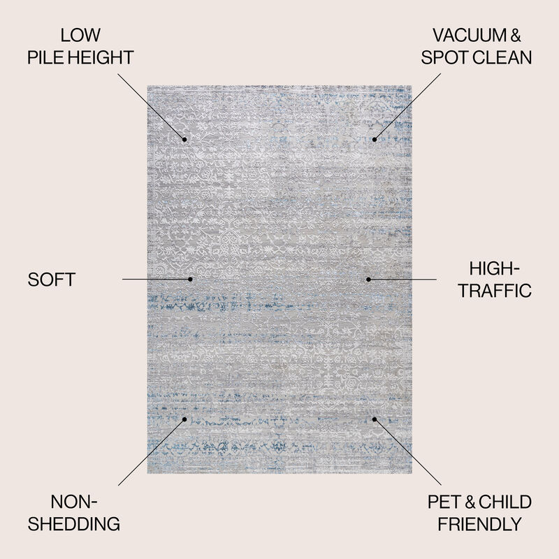 Tidal Modern Strie Area Rug