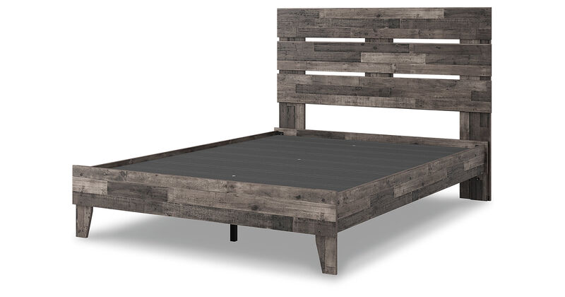 Queen Panel Platform Bed