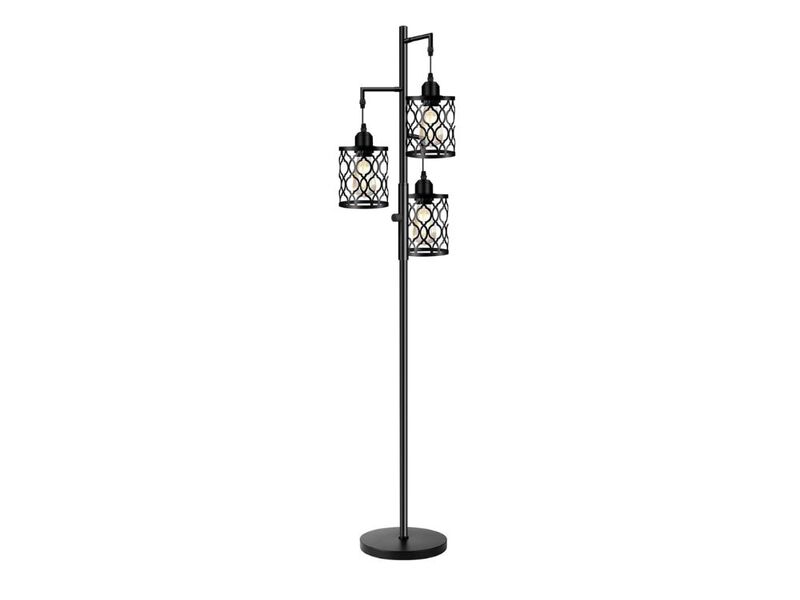 Dimmable Farmhouse Floor Lamp with Three Lights for Living Room Bedroom image number 0