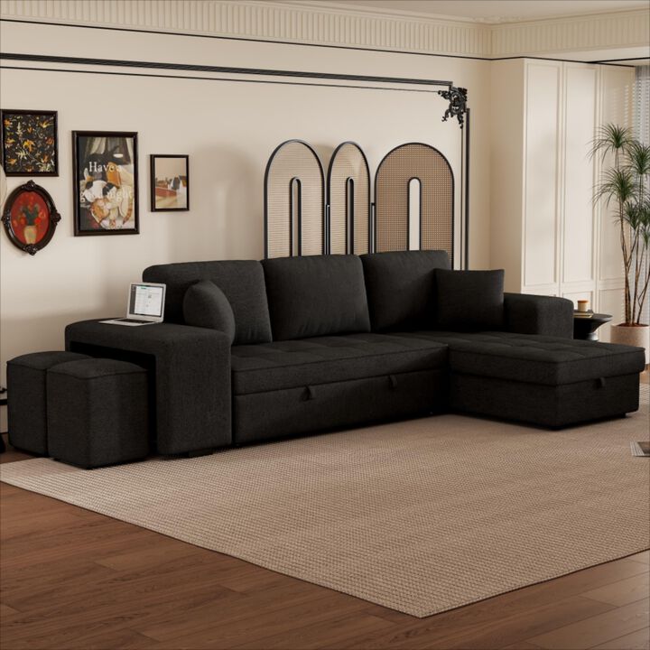Torwuf Reversible Sleeper Sectional Sofa