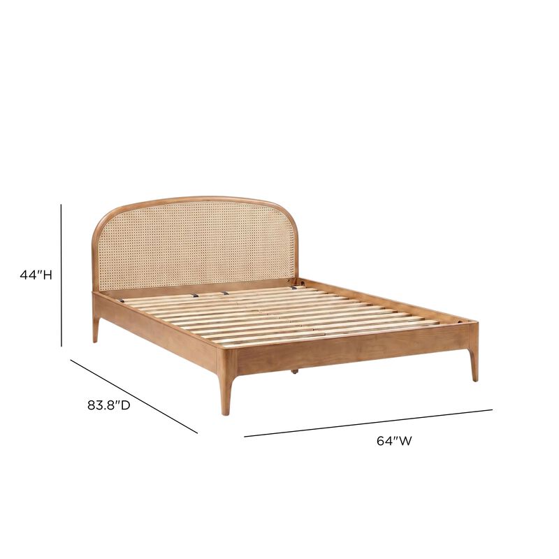 Mico Rattan Queen Bed image number 6