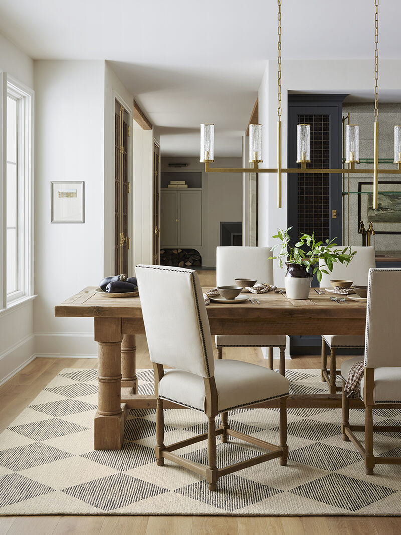 Francis FRA01 Beige/Charcoal 3'6" x 5'6" Rug