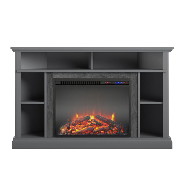 Overland Electric Corner Fireplace for TVs up to 50"