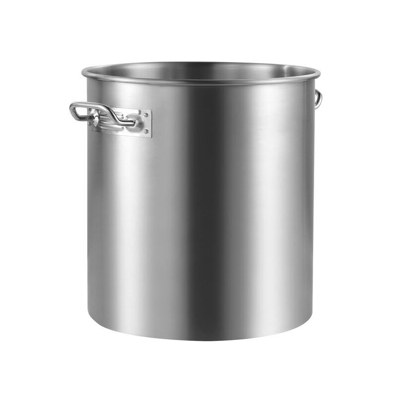 Stainless Steel Stock Pot with Lid, Heavy Duty Cooking Pot for Steaming Boiling Frying image number 3