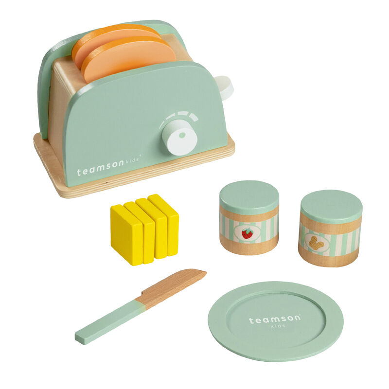 Little Chef Frankfurt Toaster Play Kitchen Accessories, Green image number 0