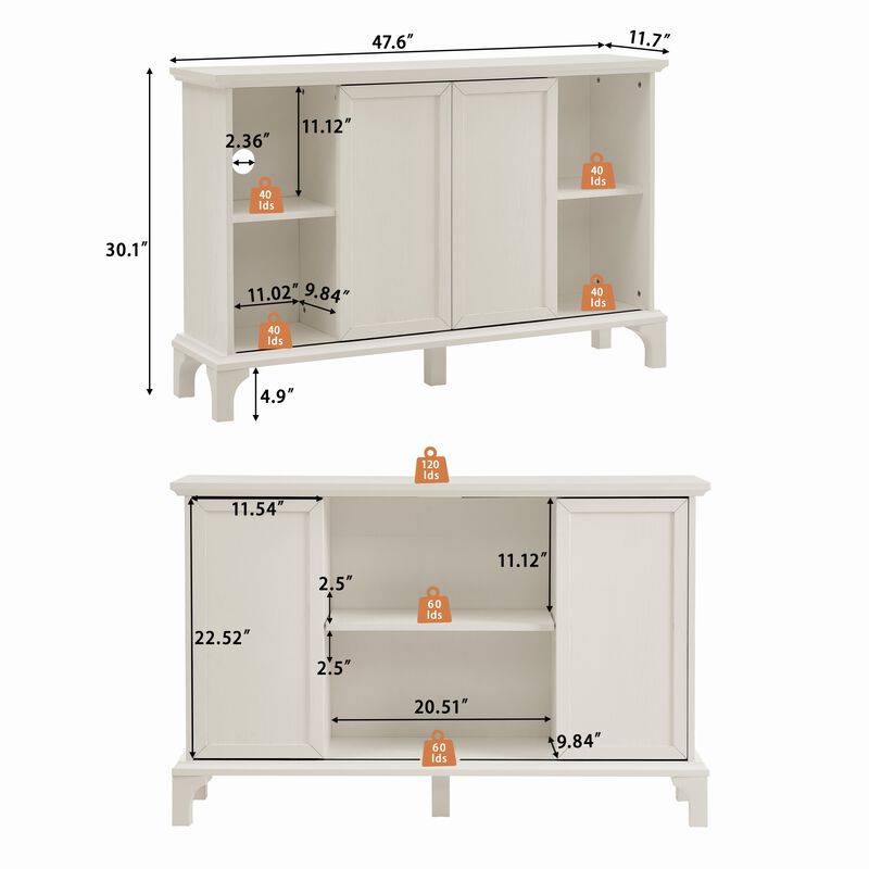 Kwosk Sideboard Buffet Cabinet image number 9