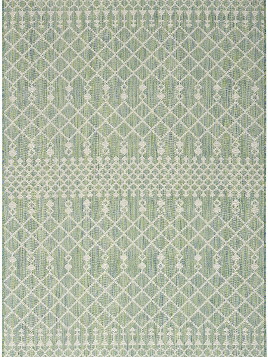 Positano POS02 Blue/Green 6' x 9' Rug