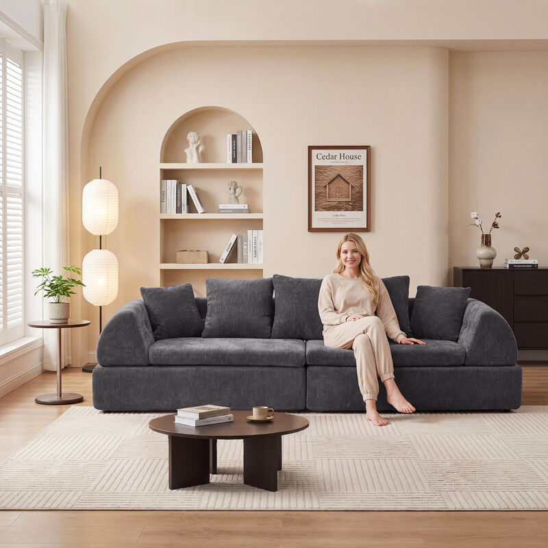 Zappor Cloud Modular Sectional Sofa image number 5