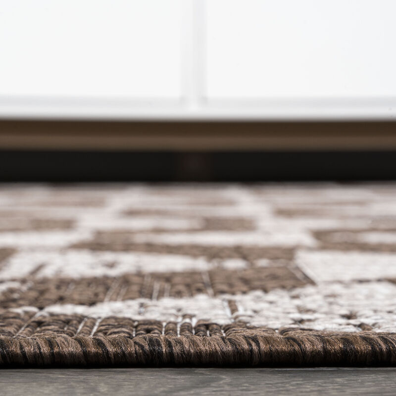 andratx Modern Tribal Geometric Indoor/Outdoor Area Rug