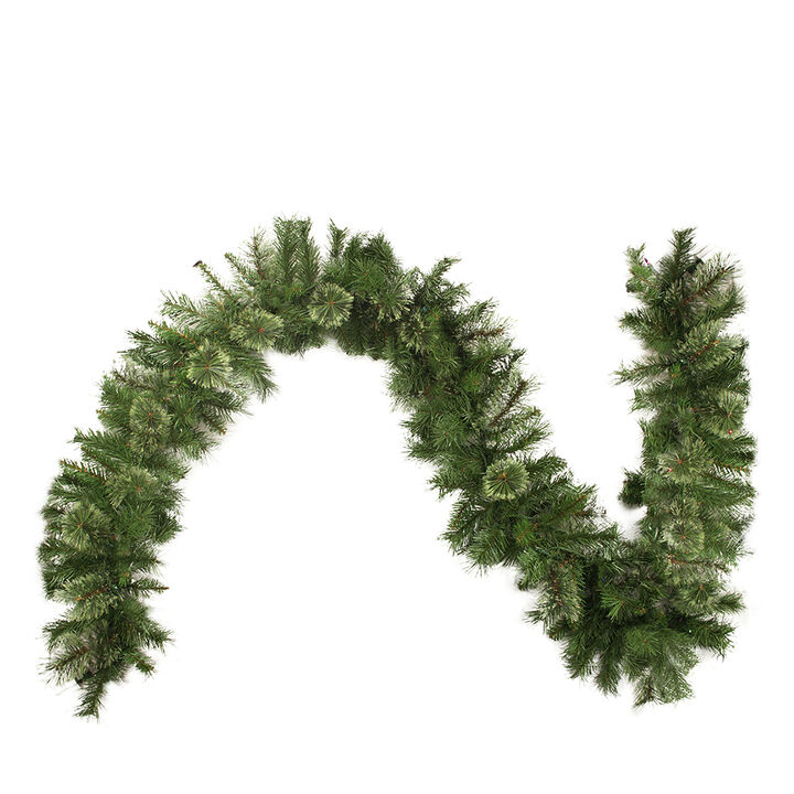 50' x 14" Cashmere Mixed Pine Commercial Artificial Christmas Garland - Unlit