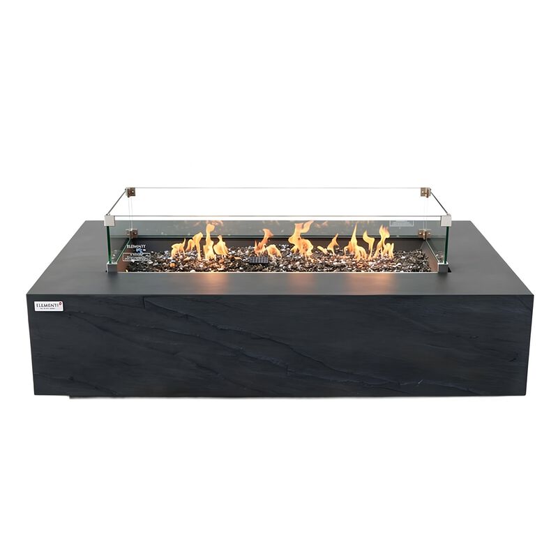 Elementi Meteora Concrete Patio Outdoor Propane Fire Pit Table image number 0