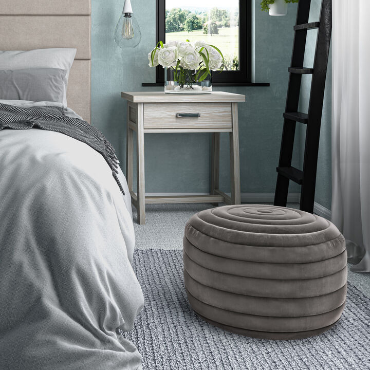 Vivienne Round Pouf