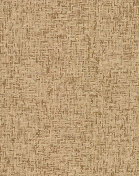 Interlocking Weave Sisal Grasscloth Brown Wallpaper