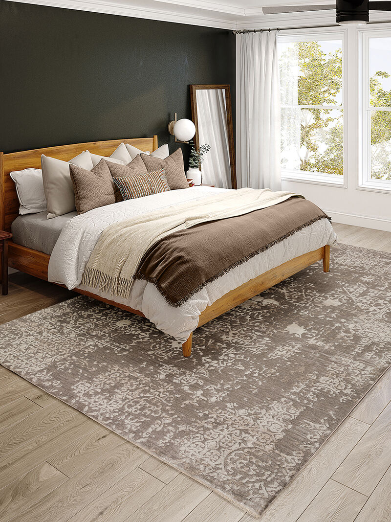 Antalya AY3 Silver 3'3" x 5'3" Rug