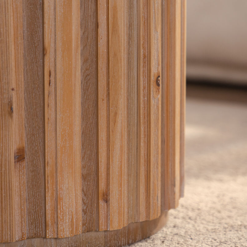 Smiful Round Coffee Table Set of 2 image number 5