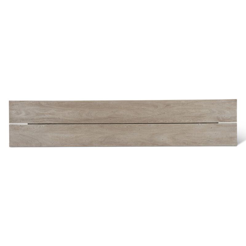 World Interiors Acadia 79" Dining Bench in Oat image number 3