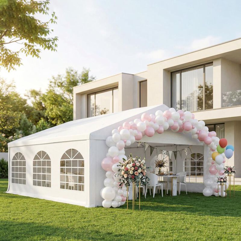 Hivvago Patio Gazebo Canopy Tent for Weddings and Events image number 1