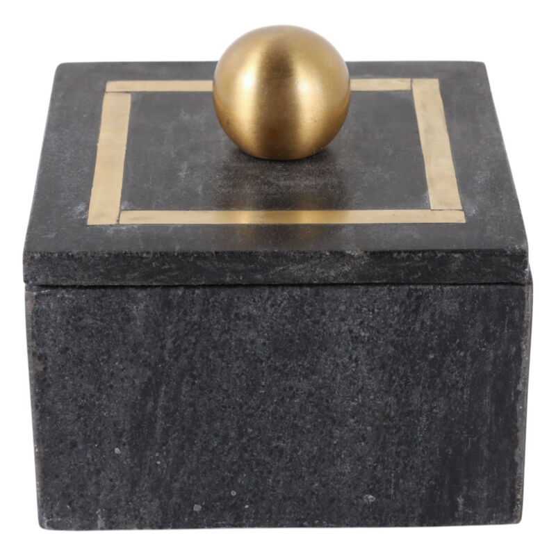 Marble, 5x5 Box - Knob, Black image number 3