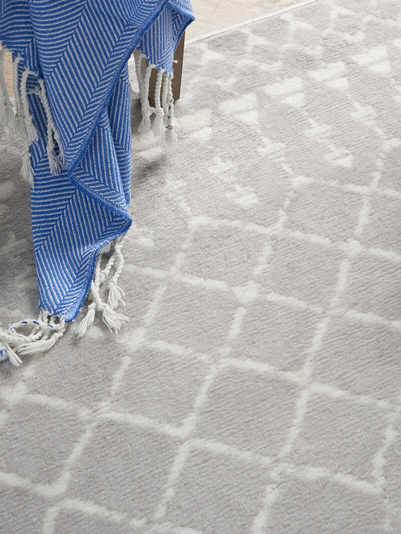 Whimsicle WHS02 Gray 4' x 6' Rug