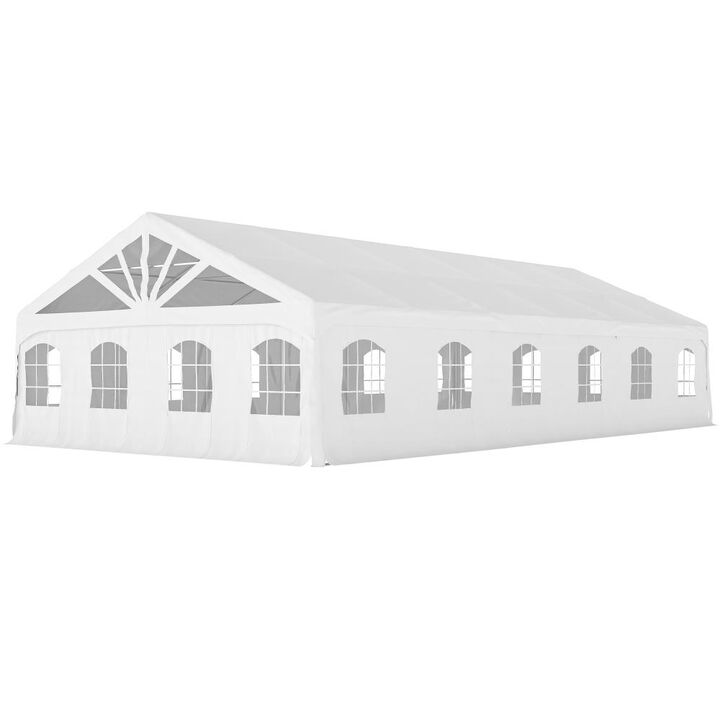 Hivvago 19.5x39 Large Party Canopy Tent for Outdoor Events