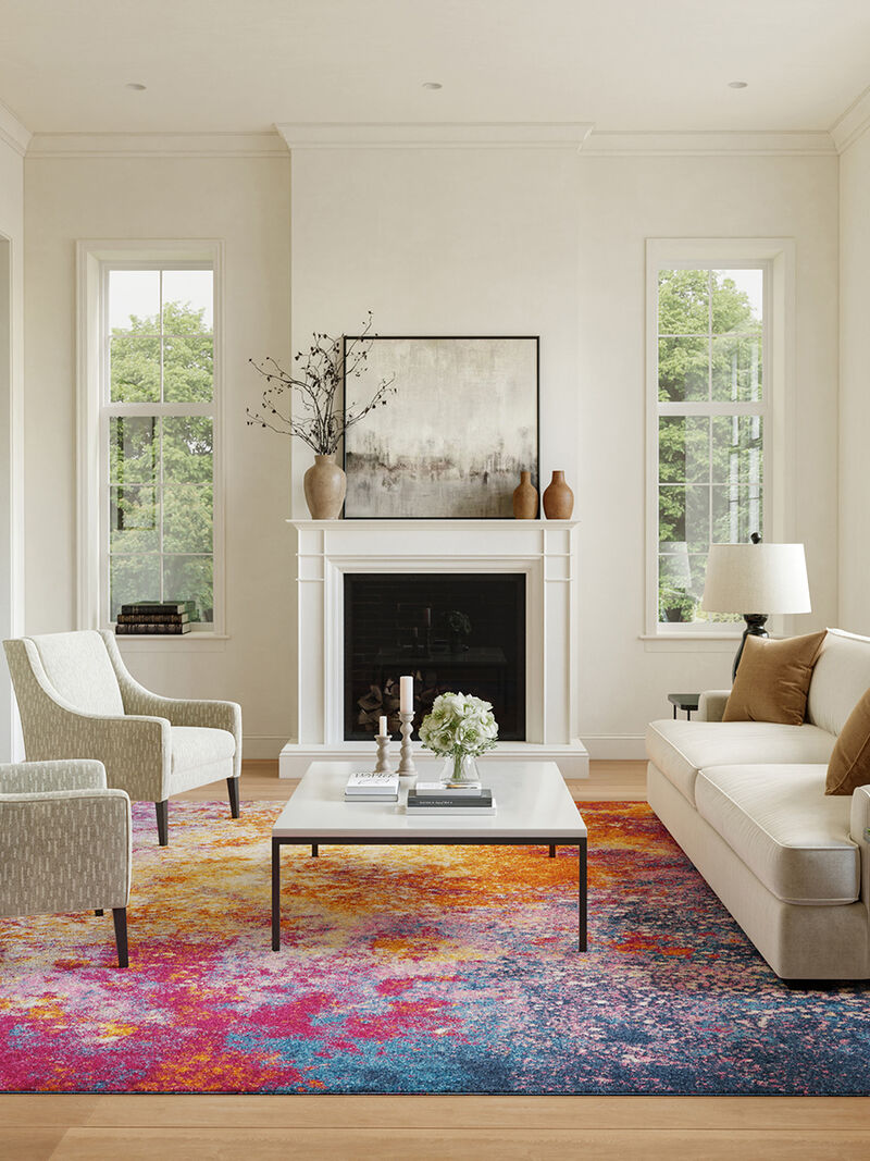 Passion PSN10 Sunburst 6' x 9' Rug