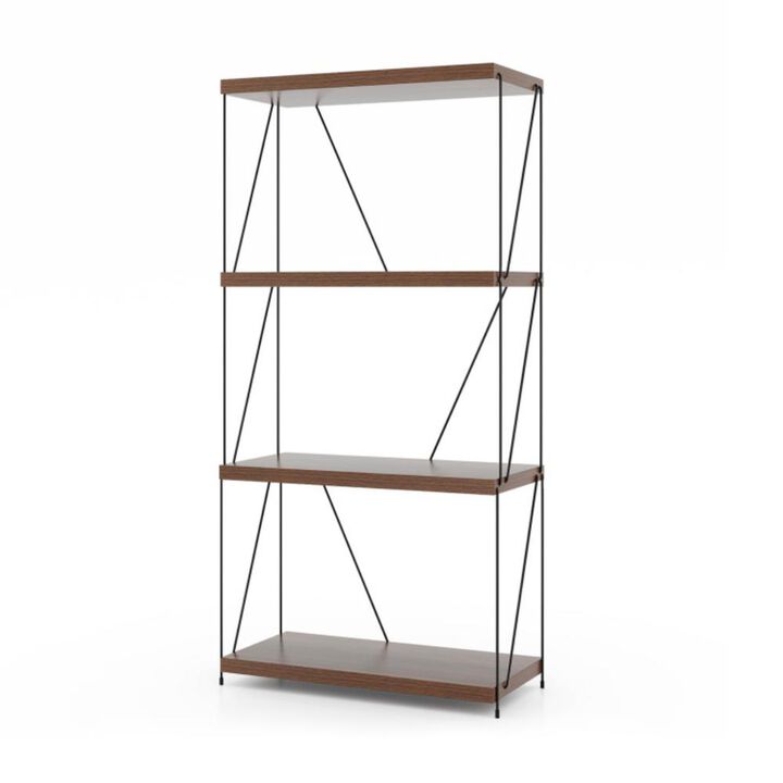 Hivvago 2/3/4/5-Tier Multipurpose Display Rack with Metal Frame