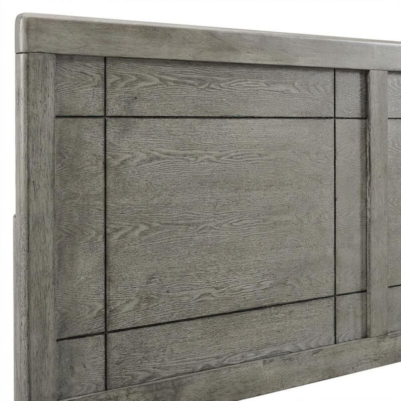 Wood King Headboard with Solid Build and Classic Design for Bedroom image number 1