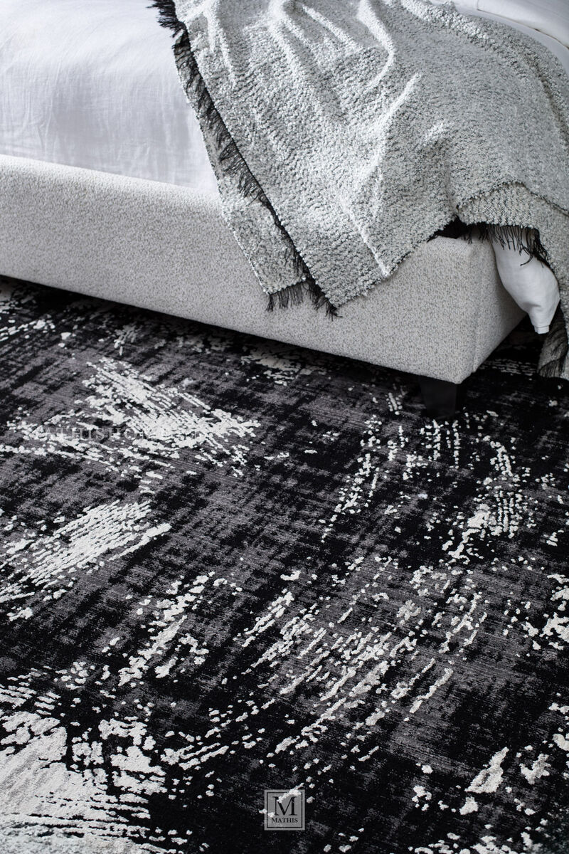 Graphite Dusk 5'3" x 8' Rug by Vibe