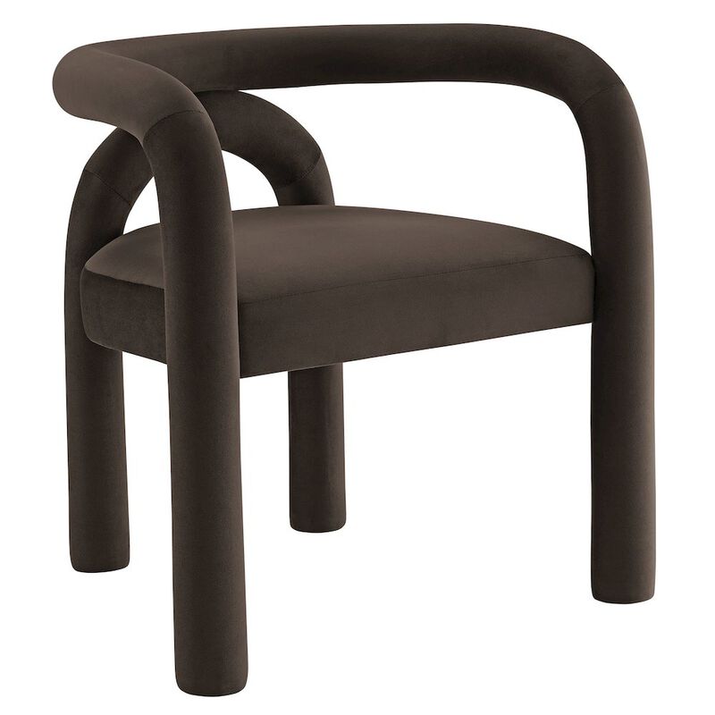 Astrid Performance Velvet Dining Chair image number 0