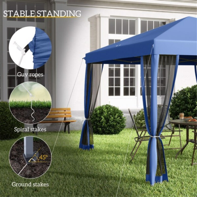 Outdoor Pop Up Canopy Shelter for Camping and Special Events