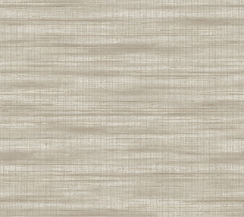 Brushed Linen Taupe Wallpaper