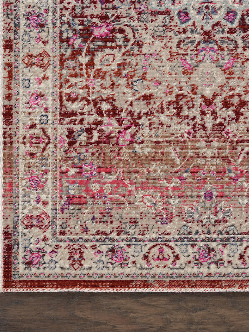 Vintage Kashan VKA01 Red 2' x 6' Rug