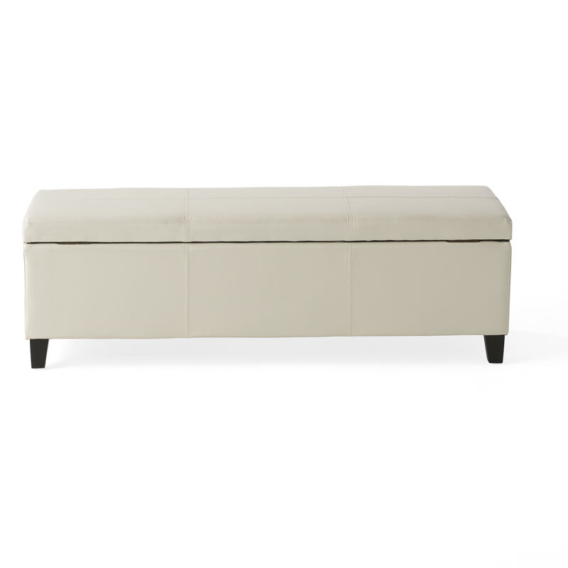 Merax Merax PU Leather Home Storage Ottoman image number 0