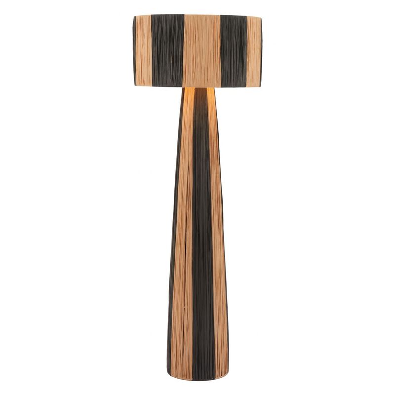 Gala Floor Lamp Black & Natural image number 4