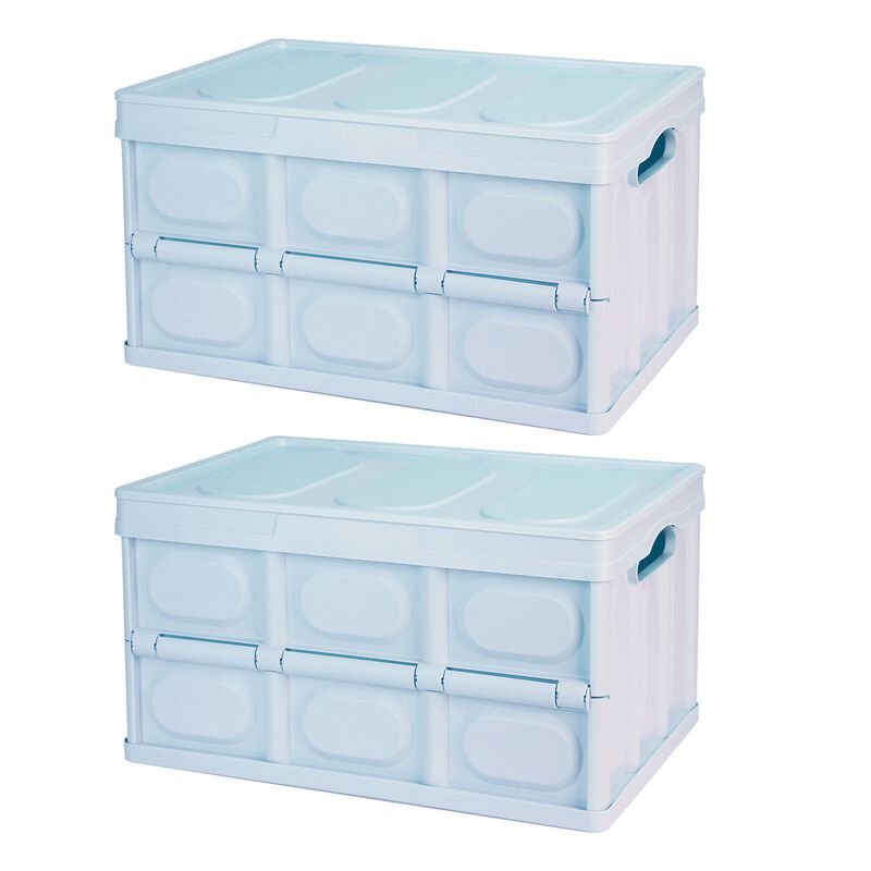 2Pcs 30L Collapsible Storage Bins