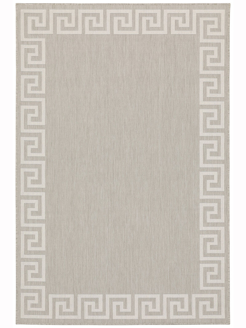 Portofino 5'3" x 7'3" Grey Rug image number 0