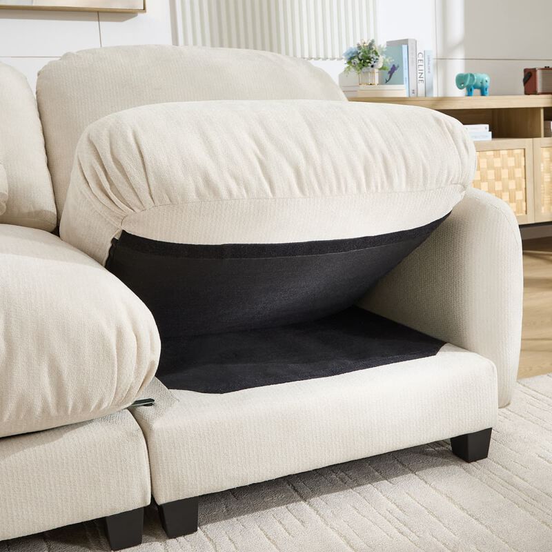 3-Seat modular cloud couch image number 7