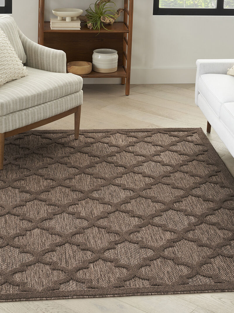 Easy Care NES01 Brown 6' x 9' Rug